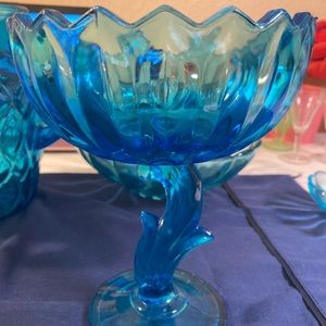 Blue Glass Tulip